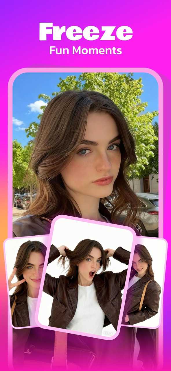Levi App Screenshot - Freeze Fun Moments